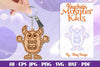 Monster Kids Keychain SVG Bundle