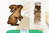 Mandala Rabbit Layered Lasercut SVG Bundle