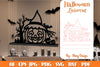 Halloween Decorations Lasercut SVG Bundle