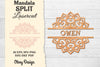 Mandala Split Lasercut SVG Bundle