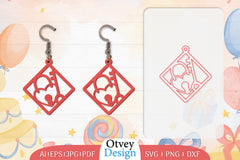 13th Birthday Earrings Lasercut SVG Bundle 3 - CraftNest - Digital Crafting and Art