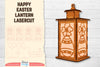 Happy Easter Lantern Lasercut SVG Bundle
