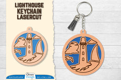 Lighthouse Lasercut Ornament SVG Bundle 12 - CraftNest - Digital Crafting and Art