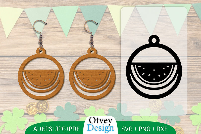 Earring Summer Lasercut SVG Bundle 6 - CraftNest - Digital Crafting and Art