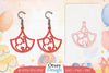 Birthday Earrings Lasercut SVG Bundle