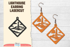 Lighthouse Earring Lasercut SVG Bundle 10 - CraftNest - Digital Crafting and Art