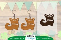 St Patrick's Day Earring SVG Bundle Lasercut 2 - CraftNest - Digital Crafting and Art