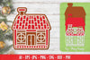 Gingerbread House Laser Cut Merry Christmas SVG Bundle