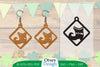 St Patrick's Day Earring Lasercut SVG Bundle