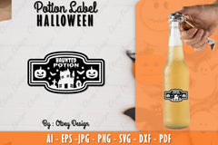 Halloween Potion Label SVG Bundle 39 - CraftNest - Digital Crafting and Art