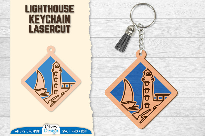 1988 Lighthouse Lasercut Ornament SVG Bundle - CraftNest - Digital Crafting and Art