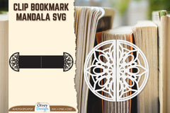 Cutout Bookmark Mandala SVG Bundle 7 - CraftNest - Digital Crafting and Art