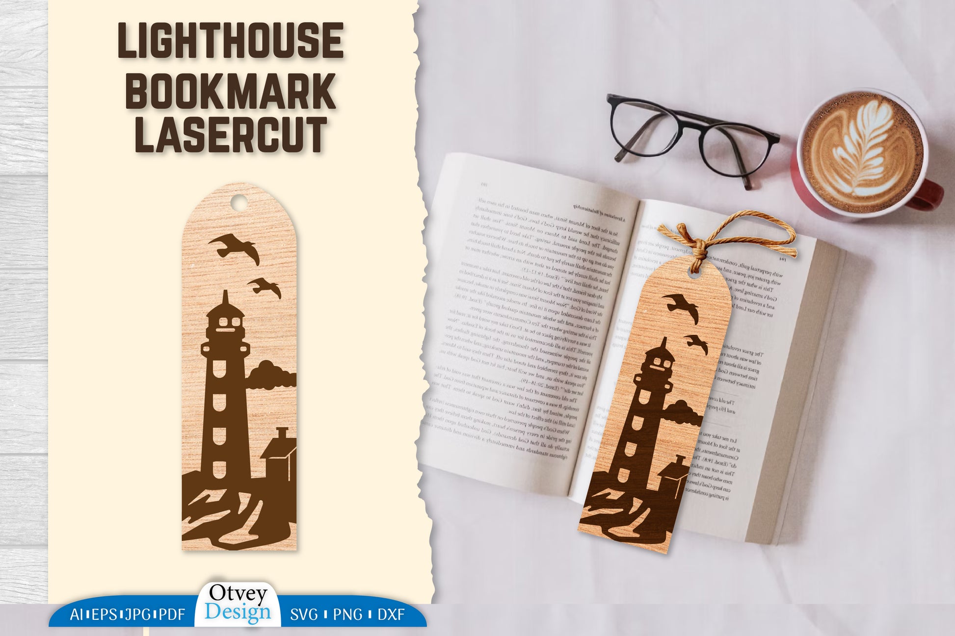 Lighthouse Bookmark SVG Bundle 11 - CraftNest - Digital Crafting and Art