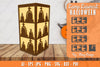 Halloween Lamp Lasercut SVG Bundle