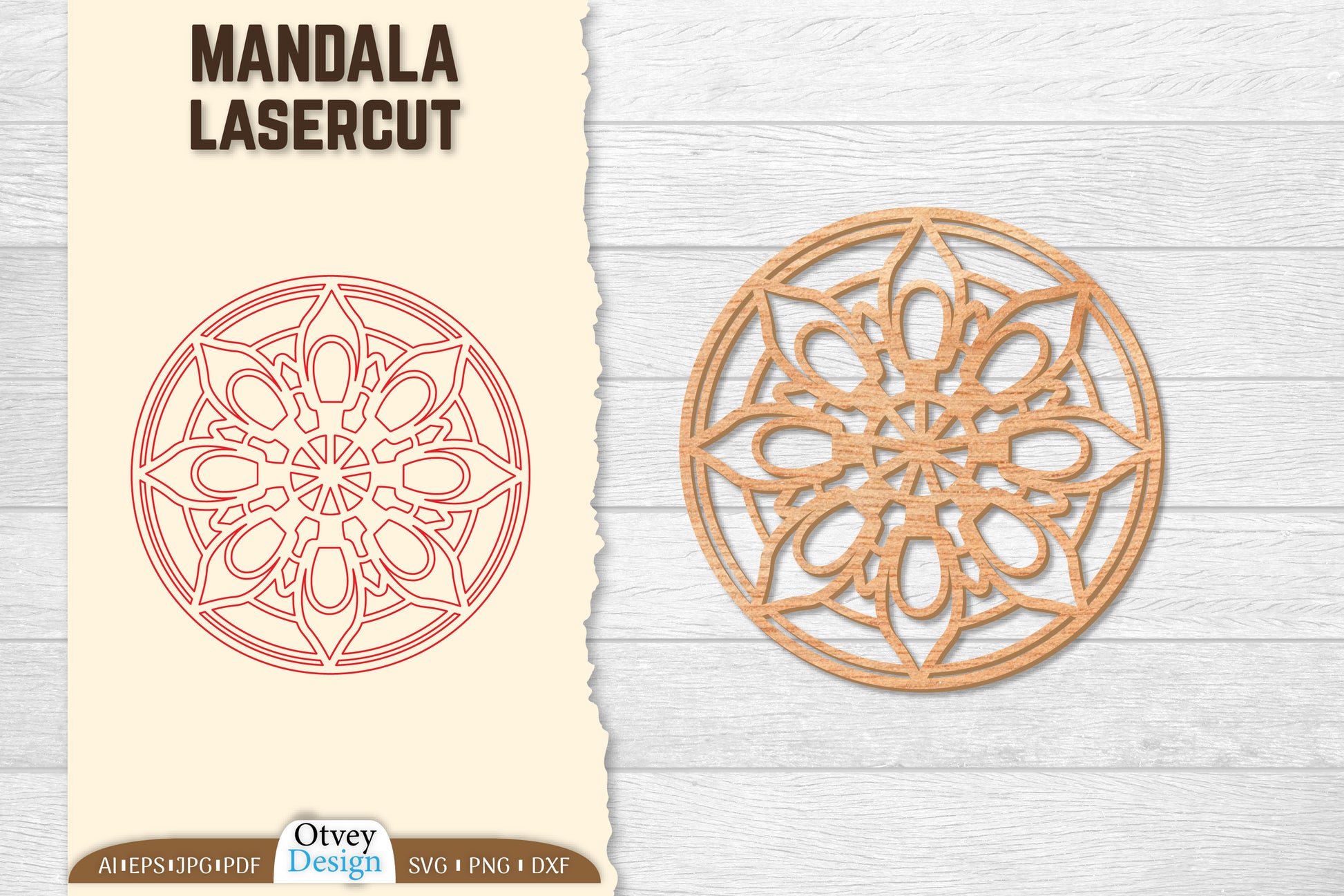 Mandala Lasercut SVG Bundle 8 - CraftNest - Digital Crafting and Art