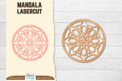 Mandala Lasercut SVG Bundle 8 - CraftNest - Digital Crafting and Art
