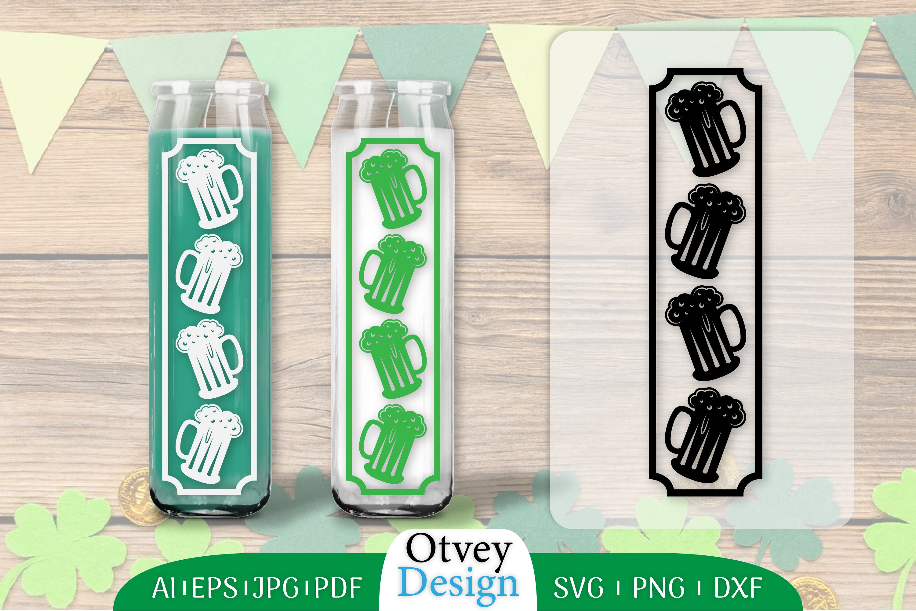 Dollar Tree Candle Wrap SVG Bundle 15 - CraftNest - Digital Crafting and Art