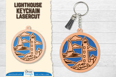 Lighthouse Lasercut Ornament SVG Bundle 13 - CraftNest - Digital Crafting and Art