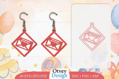 13th Birthday Earrings Lasercut SVG Bundle 4 - CraftNest - Digital Crafting and Art