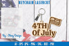 Patriotic Keychain SVG Bundle