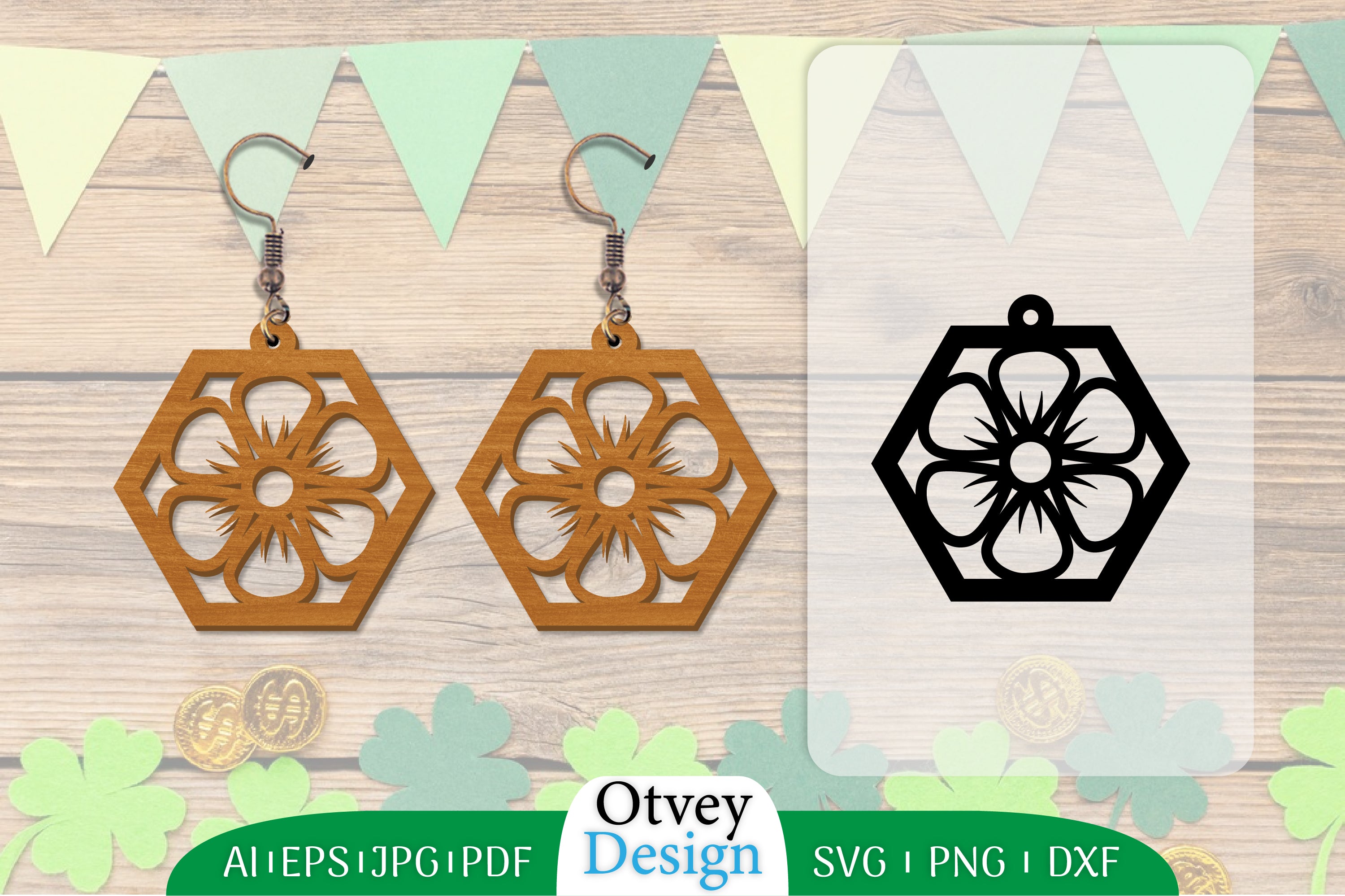 Earring Summer Lasercut SVG Bundle 52 - CraftNest - Digital Crafting and Art