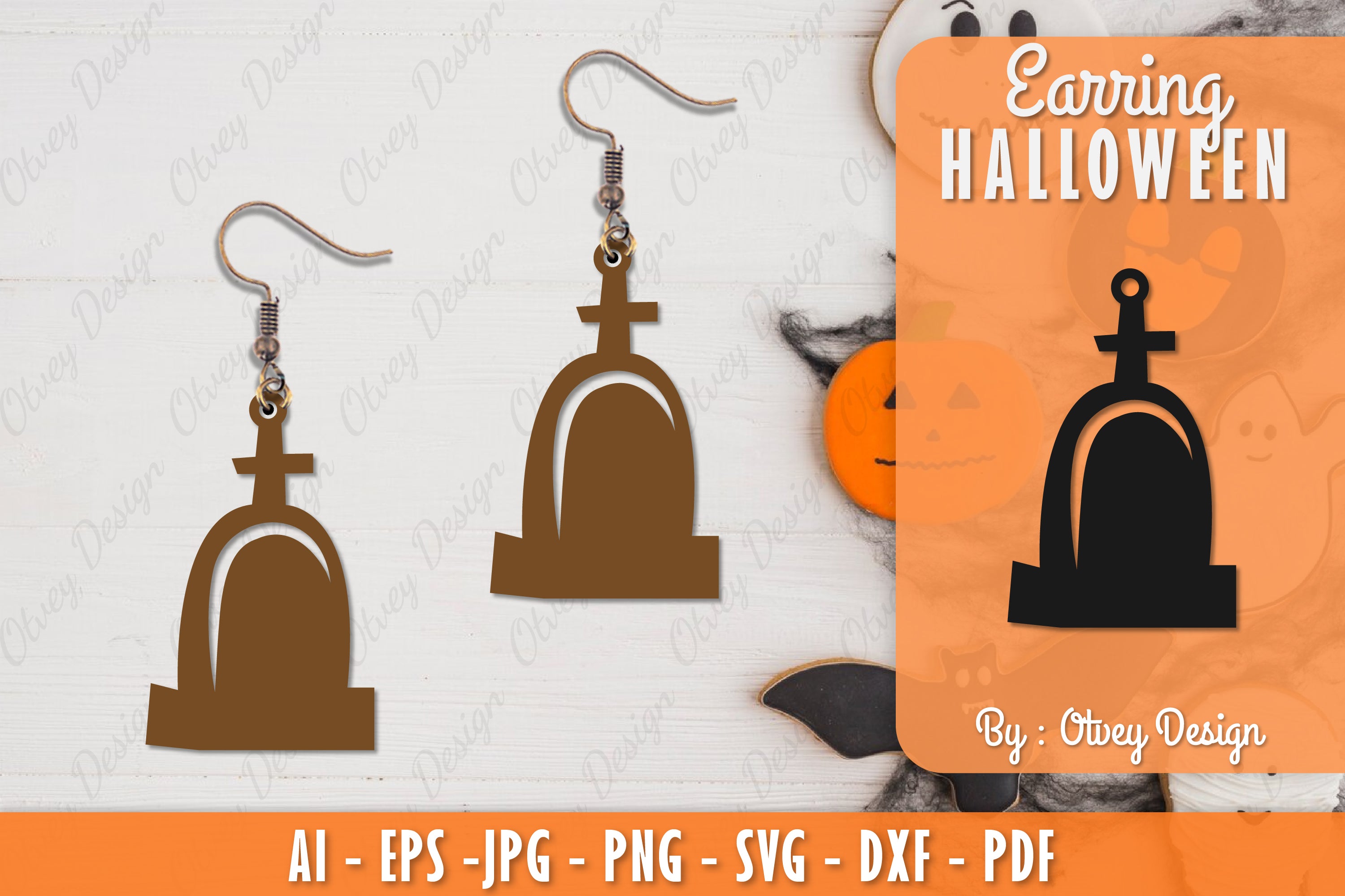 Earring Halloween Lasercut SVG Bundle 29 - CraftNest - Digital Crafting and Art