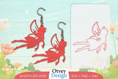 Fairy Earring Lasercut SVG Bundle 8 - CraftNest - Digital Crafting and Art