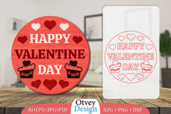 Valentine Door Welcome Sign SVG Bundle 3 - CraftNest - Digital Crafting and Art