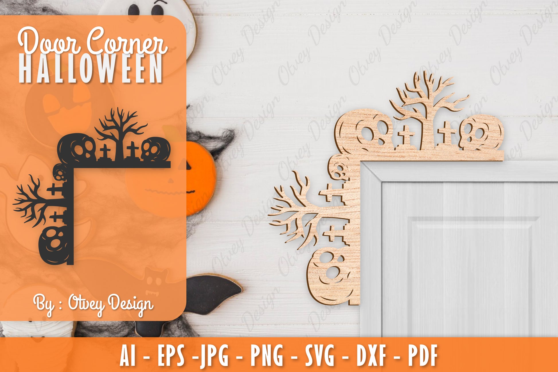 Corner Door Halloween SVG Bundle 23 - CraftNest - Digital Crafting and Art
