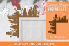 Snowman Door Corner Lasercut SVG Bundle