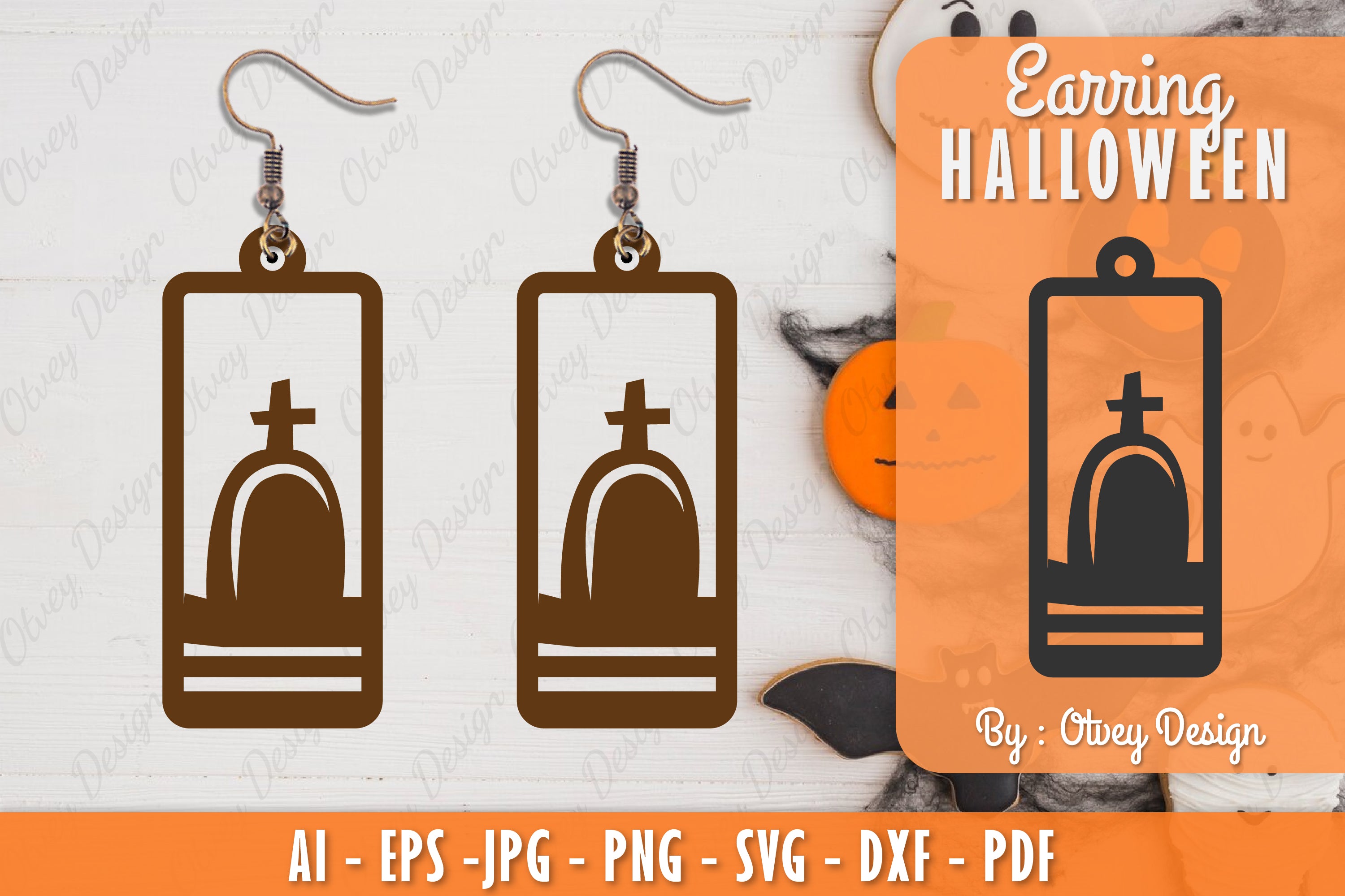Earring Halloween Lasercut SVG Bundle 59 - CraftNest - Digital Crafting and Art