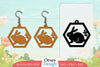 Earring Rabbit Lasercut SVG Bundle
