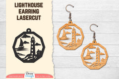 Lighthouse Earring Lasercut SVG Bundle 82 - CraftNest - Digital Crafting and Art