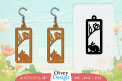 Earring Rabbit Lasercut SVG Bundle 71 - CraftNest - Digital Crafting and Art