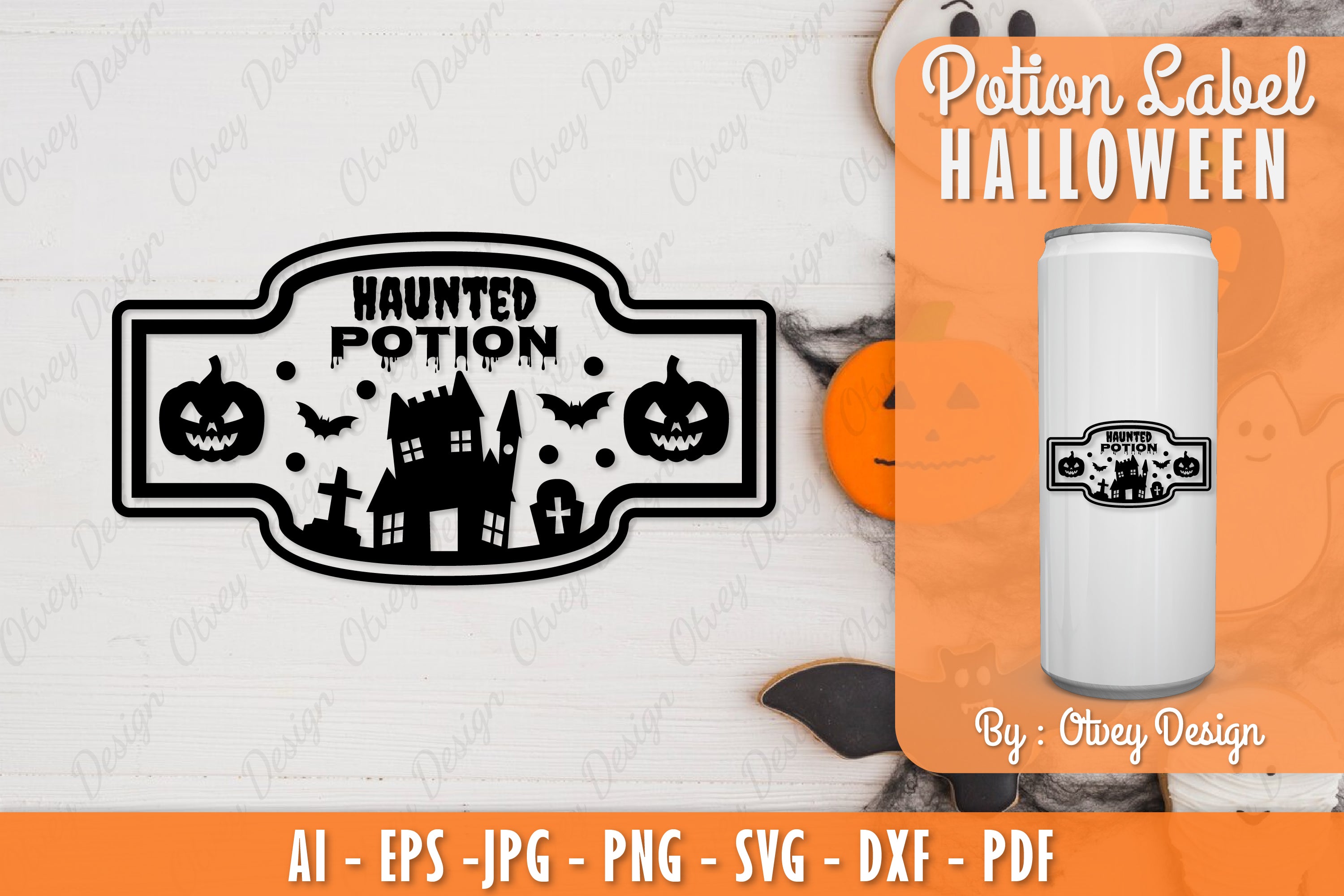 Halloween Potion Label SVG Bundle 19 - CraftNest - Digital Crafting and Art