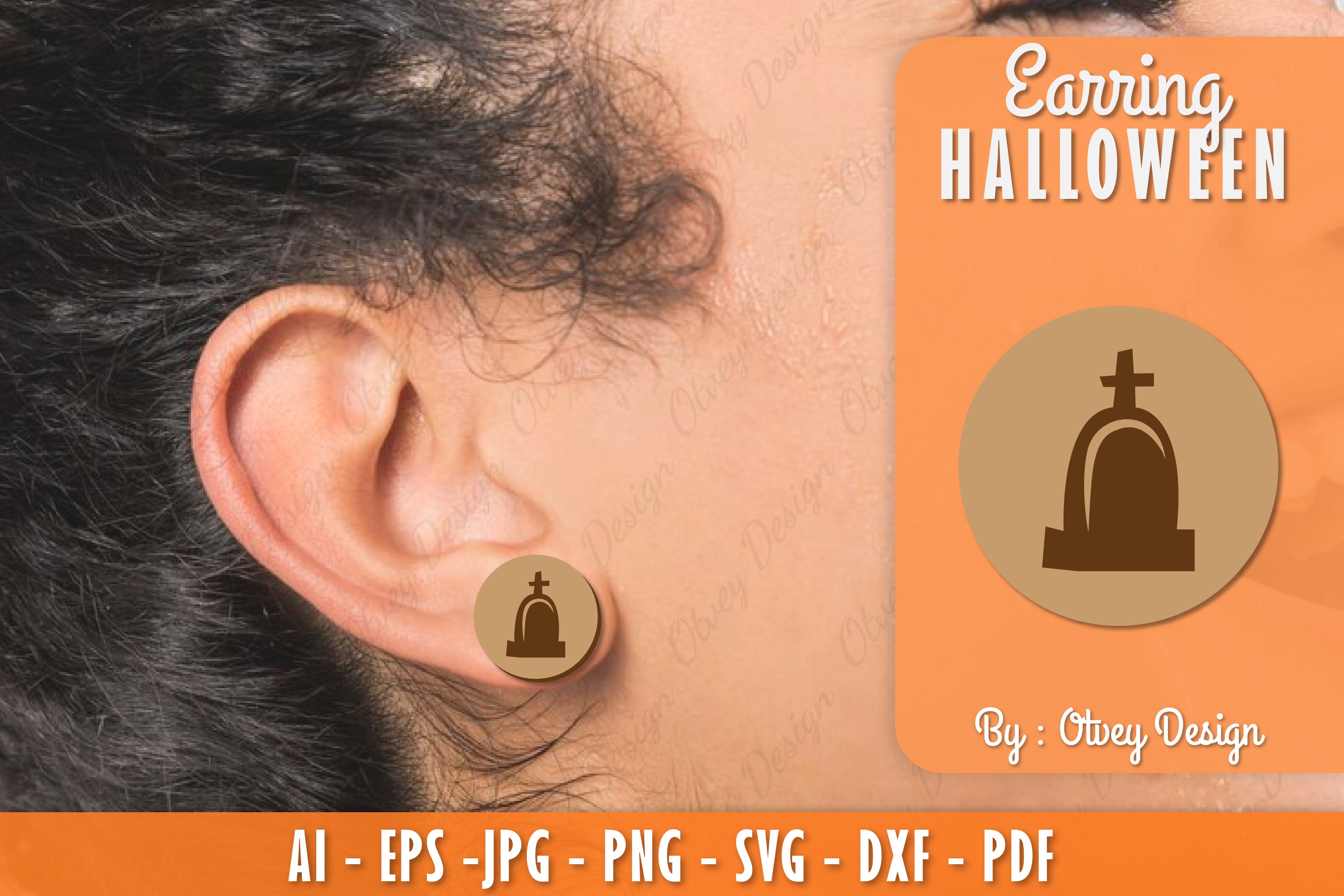 Earring Halloween Lasercut SVG Bundle 86 - CraftNest - Digital Crafting and Art