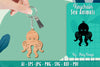 Keychain Sea Animals Lasercut SVG Bundle