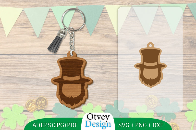 St Patrick's Day Keychain SVG Bundle 8 - CraftNest - Digital Crafting and Art