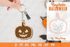 Keychain Halloween Lasercut SVG Bundle