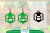 St Patrick's Day Earring Lasercut SVG Bundle