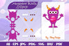 Monster Kids Lollipop Holders SVG Bundle