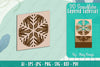 Snowflake 3D Layered Lasercut SVG Bundle