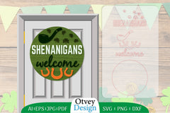 St. Patrick's Day Door Hanger SVG Bundle 8 - CraftNest - Digital Crafting and Art