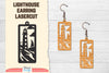 Lighthouse Earring Lasercut SVG Bundle