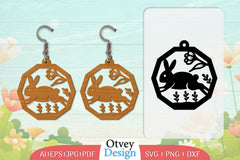 Earring Rabbit Lasercut SVG Bundle 90 - CraftNest - Digital Crafting and Art