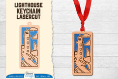 2025 Lighthouse Lasercut Ornament SVG Bundle - CraftNest - Digital Crafting and Art