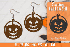 Earring Halloween Lasercut SVG Bundle 204 - CraftNest - Digital Crafting and Art