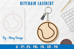 Ball Keychain SVG Bundle 10 - CraftNest - Digital Crafting and Art