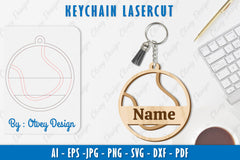 Ball Keychain SVG Bundle 20 - CraftNest - Digital Crafting and Art