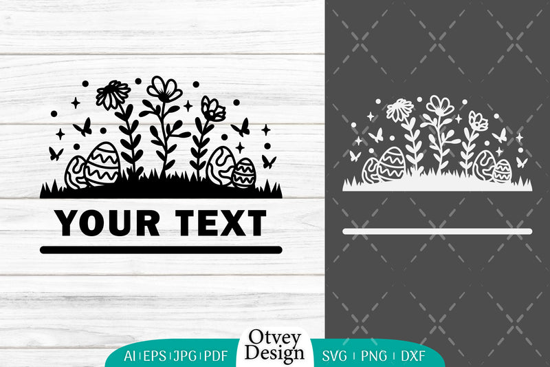Easter Bunny Garden Scene SVG Bundle 16 - CraftNest - Digital Crafting and Art